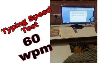 Typing Speed Test | #typing_test | #shorts #computer #bccemax #bcc #emax #Bharti_computer_classes