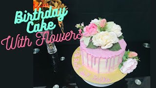 Birthday Cake Design With Flowers  Birthday Cake Design With Flowers Official Video