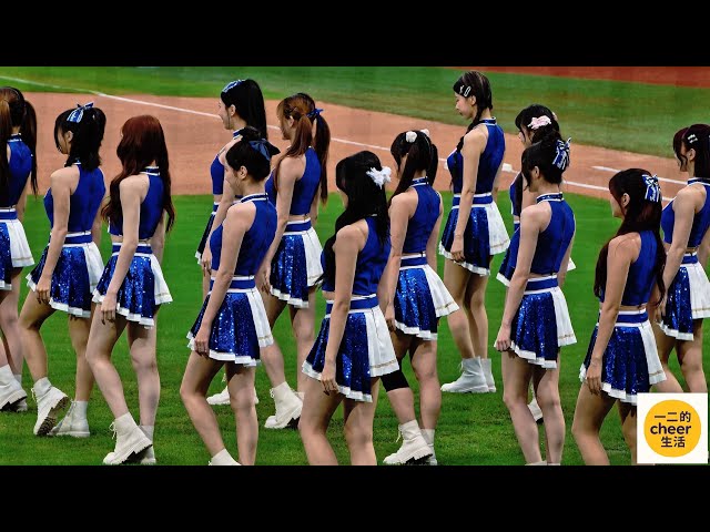 《⚾️6/27補賽-富邦Angels開場舞💙》 #富邦angels #fancy #icecream #kpop #啦啦隊 #4k