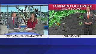 Severe weather season continues: Tornado outbreaks in Iowa; well above-average tornado count in Ohio