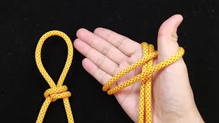 The three most commonly used knots in daily life @knottips101 by Knot Tips 101 1,912 views 7 months ago 2 minutes, 13 seconds