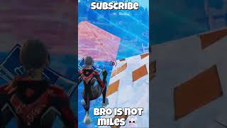 Bro is not miles morales☠️☠️ #fortnite#fortniteclips #gaming