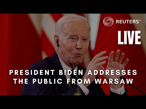 LIVE: U.S. President Joe Biden speaks from Warsaw after Kyiv visit's Avatar