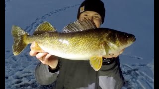 Ice Fishing | Best time of Day For Big Walleyes