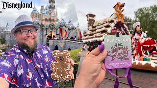 Disneyland Christmas 2022 | NEW Holiday Food & A Christmas Fantasy Parade | Plaza Inn Dining Package