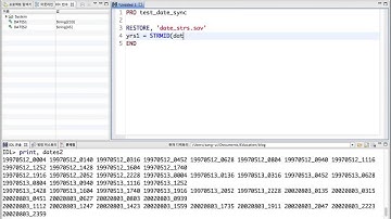 IDL Tutorial Video 20140226A