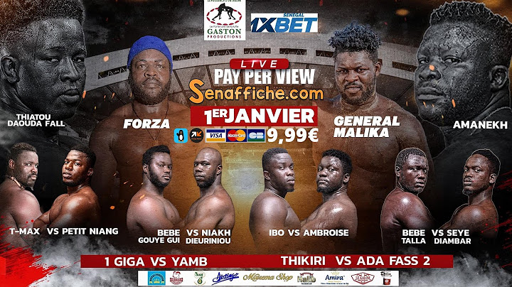 🛑Direct - Thiatou Daouda Fall vs Amanekh, Forza vs Général Malika, CLAF 2025... à l'arène nationale