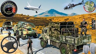 Army Truck Driving Cargo Games - US Offroad Army Truck Driving 3D 2025 - Andriod Gameplay screenshot 1