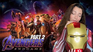 I Am Heartbroken First Time Watching Avengers Endgame Reaction Part 22