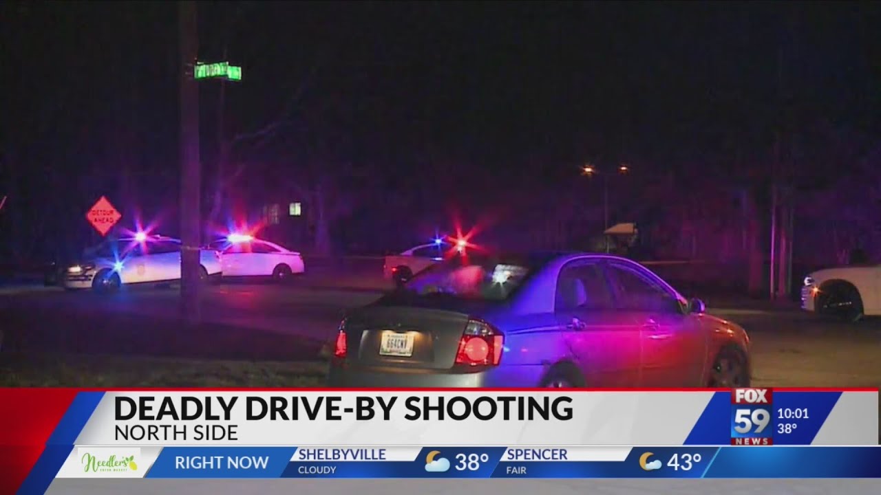 Man killed in drive-by shooting Indy’s north side - YouTube