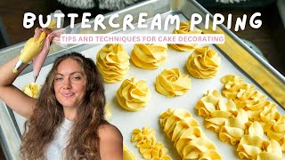 Celebrity How to Pipe Buttercream for Beginners | Cake Decorating 101 Net Worth