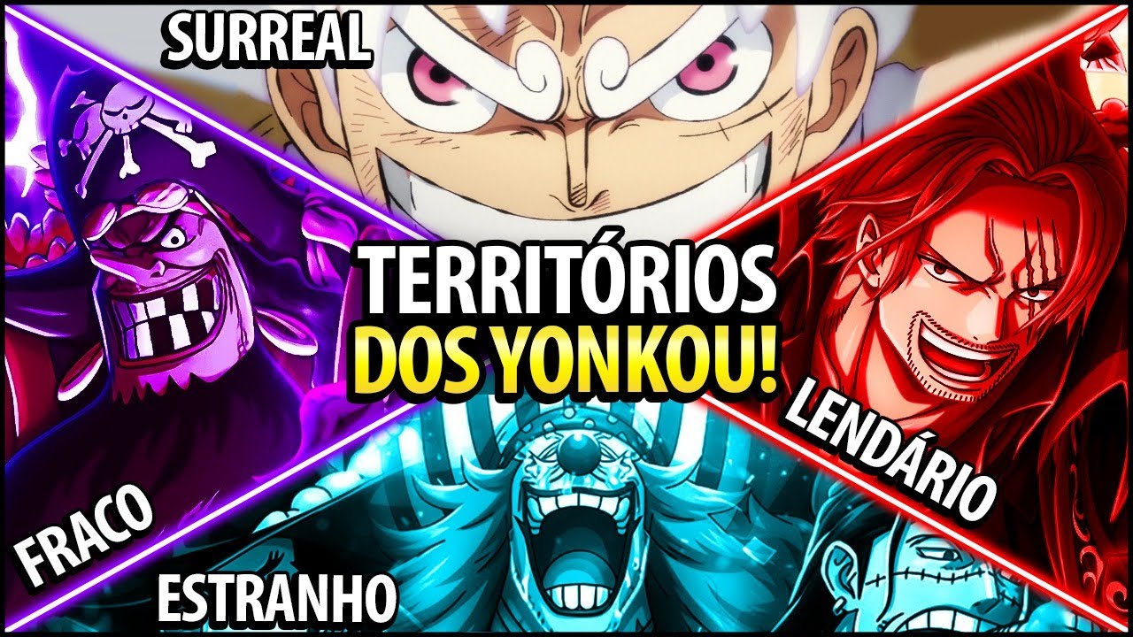 TODOS OS TERRITÓRIOS DE CADA YONKOU EM ONE PIECE - (DESCOBRI A ÚLTIMA ILHA QUE LUFFY VAI CONQUISTAR)