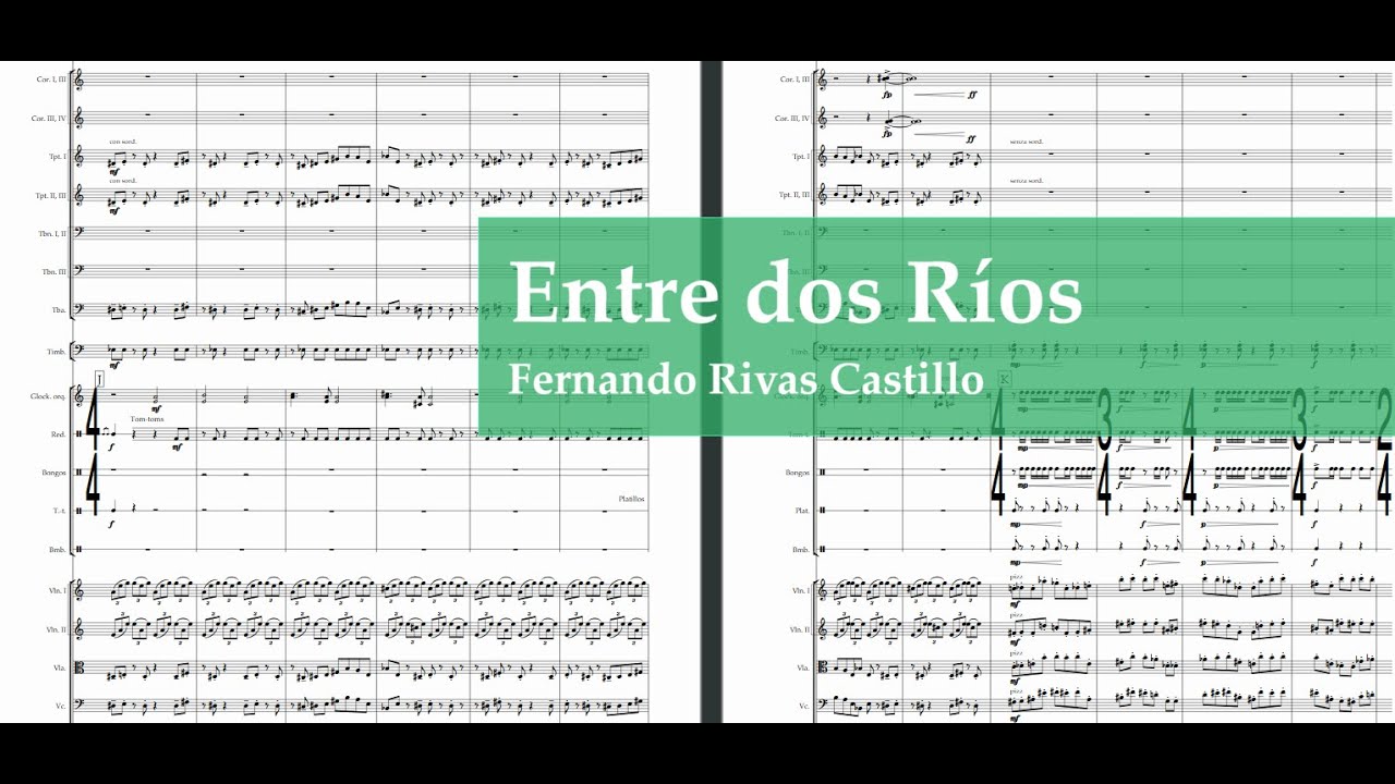 Entre dos Ríos - Fernando Rivas | Poema Sinfónico para Orquesta