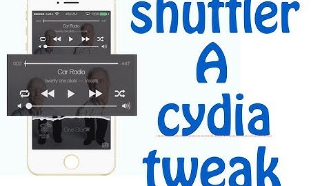 shuffler - jailbreak tweak ( control your music from the lockscreen )