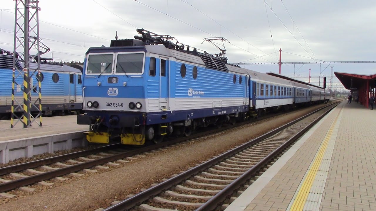 Vlaky ►Veselí nad Lužnicí - 24.02.2020