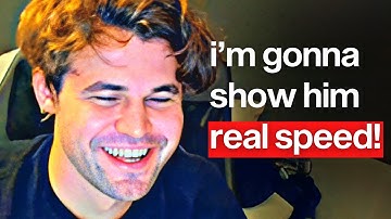 SUPERCUT: Magnus Carlsen plays INSANE TIME SCRAMBLE against TOP GMs in Blitz