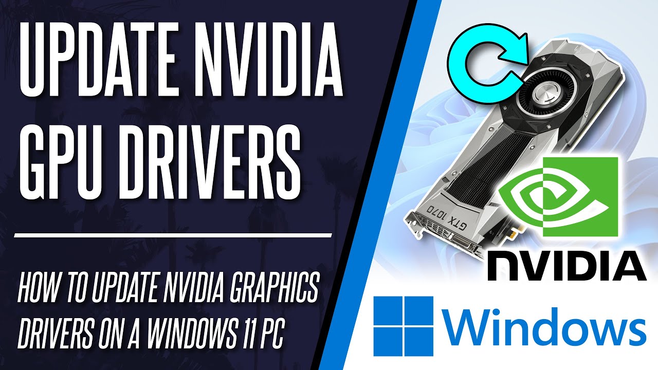 How to Update NVidia Graphics Drivers on Windows 11 - YouTube