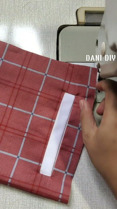 Tips dan trik menjahit // cara membuat saku bobok // sewing hacks
