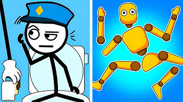 Thief Puzzle VS Ragdoll Break - SpeedRun Gameplay Walkthrough (Android,iOS) NEW UPDATE Ep 488