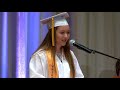 Valedictorian Speech 2018