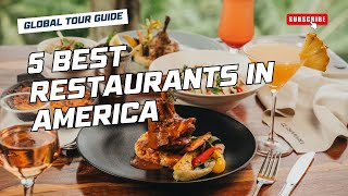 Best Food Cities in America EXPOSED Top 5 Restaurants You Need to Try!