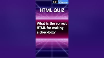 Hoe maak je een selectievakje in HTML? | HTML-formulieren meerkeuzevragen voor beginners | ChiPi ...