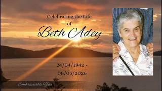 Memorial Service for Mary Elizabeth Adey | 18 May 2026 | Southlakes Anglican Church