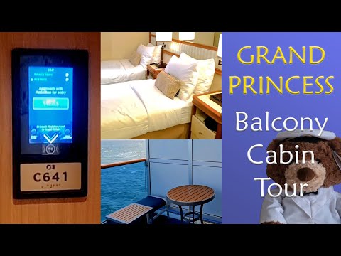 Grand Princess Cabin Tour: Experience an Oasis in Cabin C641 with Extended Balcony Video Thumbnail