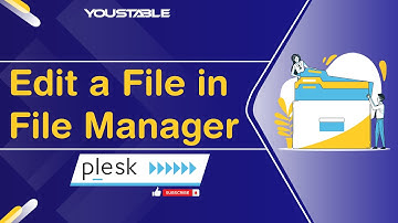 How to Edit a File in The Plesk File Manager | YouStable