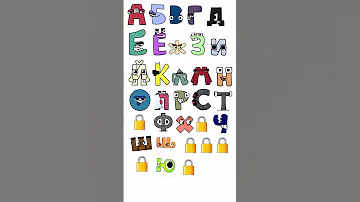 Alphabet Lore Russian Part 1 
