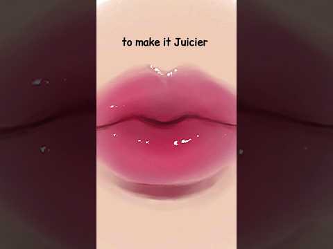 Juicy Lips Tutorial On Ibispaintx Shorts Ibispaintx