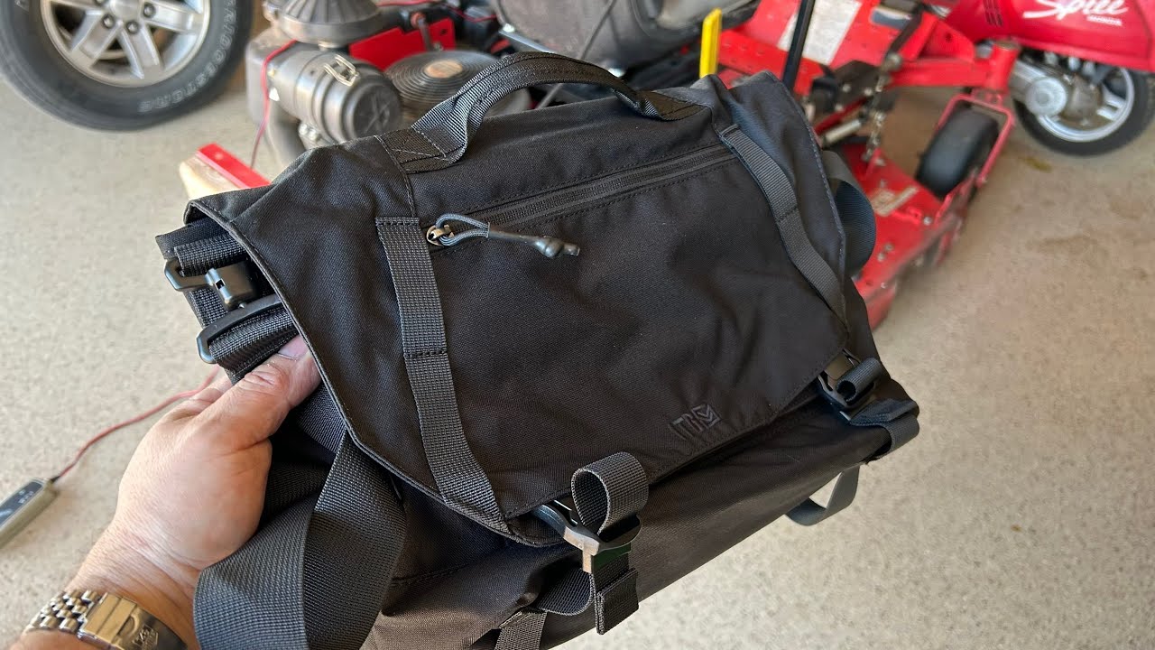 Tactical Messenger Bag - Compact and Full Featured - by 1TG Tactical