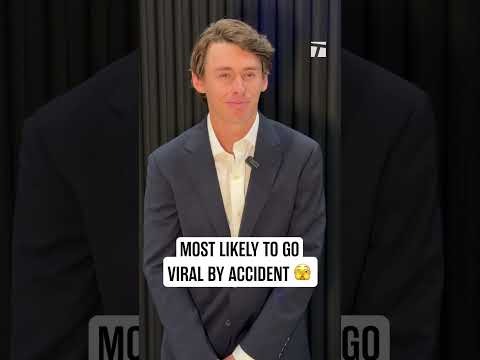 Do you agree with the boys? 😎 #superlatives #mostlikelyto #fritz #shelton #tennis #fun