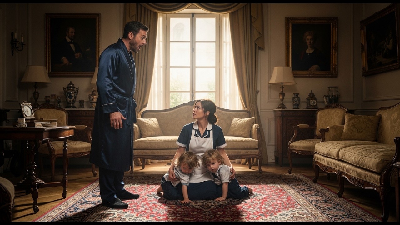 UN RICHE DÉCOUVRE QUE LA FEMME DE MÉNAGE PROTÈGE DES JUMEAUX… UNE VÉRITÉ ÉTONNANTE RÉVÉLÉE !