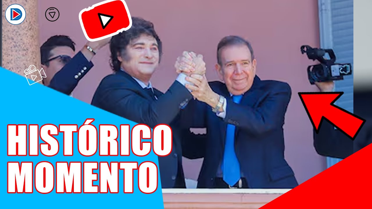 Histórico encuentro: Javier Milei y Edmundo González juntos en la Casa ...