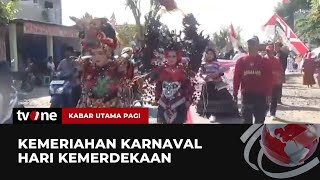 Karnaval Kostum Unik dan Baju Daerah Ramaikan Perayaan Kemerdekaan RI Ke-79 | Kabar Utama Pagi tvOne