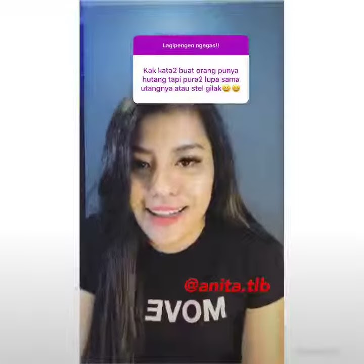 Kak Anita medan... kata-kata buat orang yg berutang
