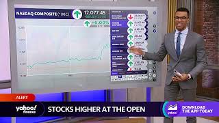 Stocks mixed at open, Meta leads communication services stocks higher