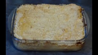 Apple & cinnamon crumble