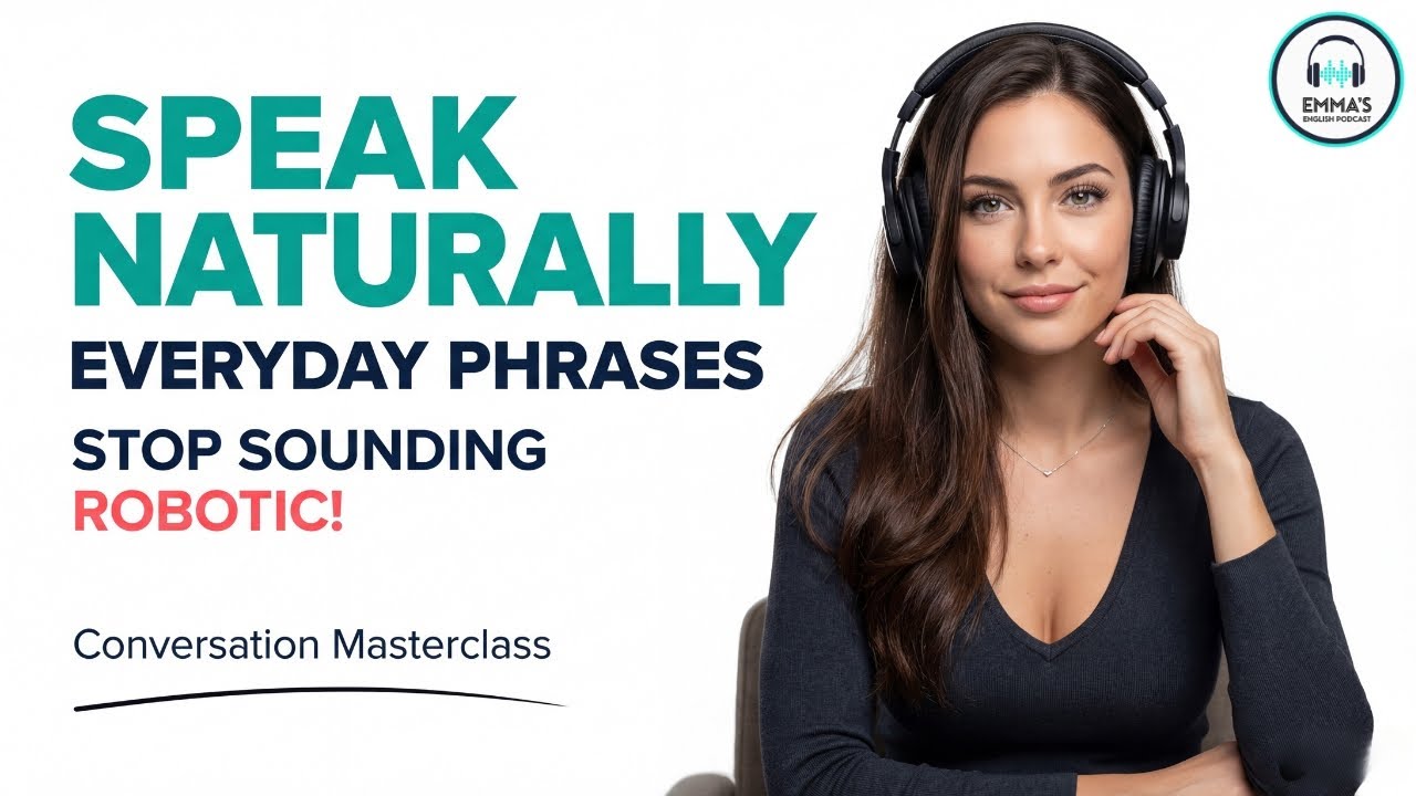 Speak English Naturally - Conversation Masterclass (Stop Sounding Robotic!) | Emma's Podcast