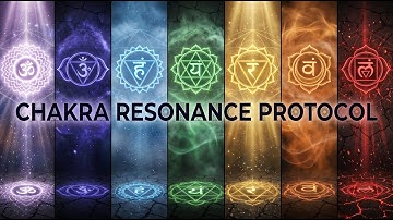 CHAKRA RESONANCE PROTOCOL | 7-Chakra Activation & Full-System Calibration | Crown To Root | 21-Mins