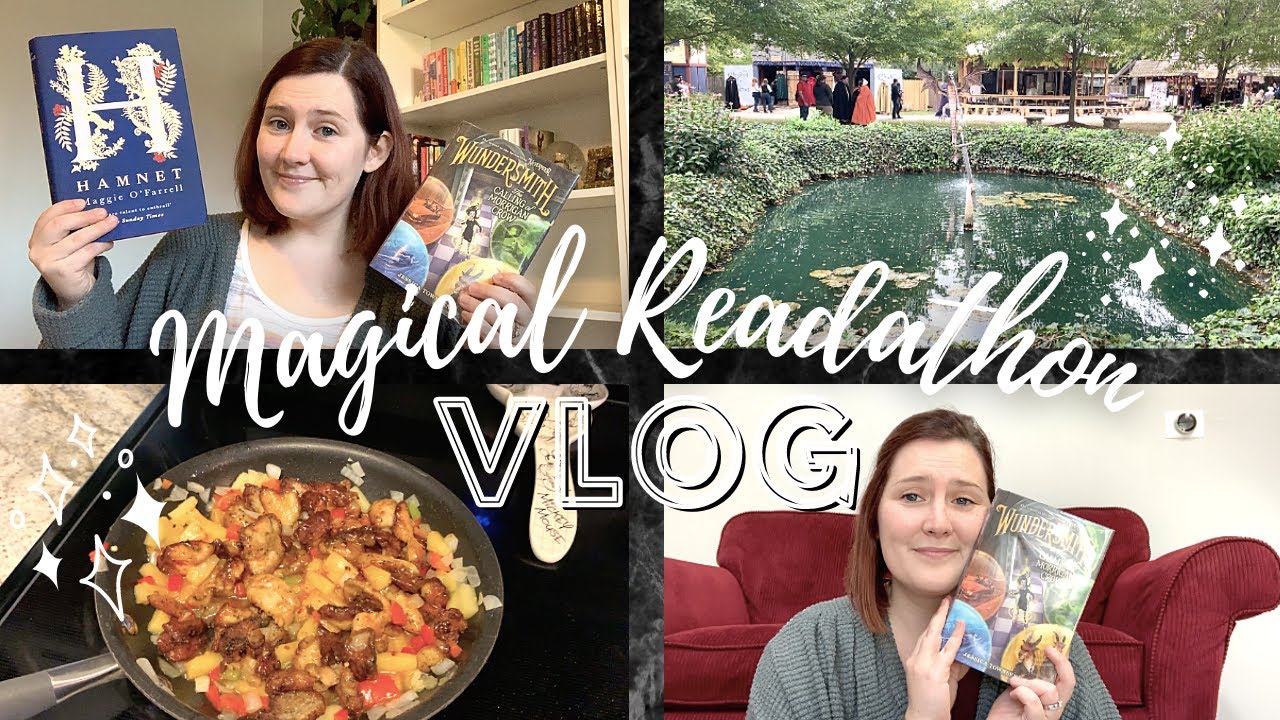 FINISHING ALL 7 MAGICAL READATHON PROMPTS | fun fall activities, cooking, & crying at books