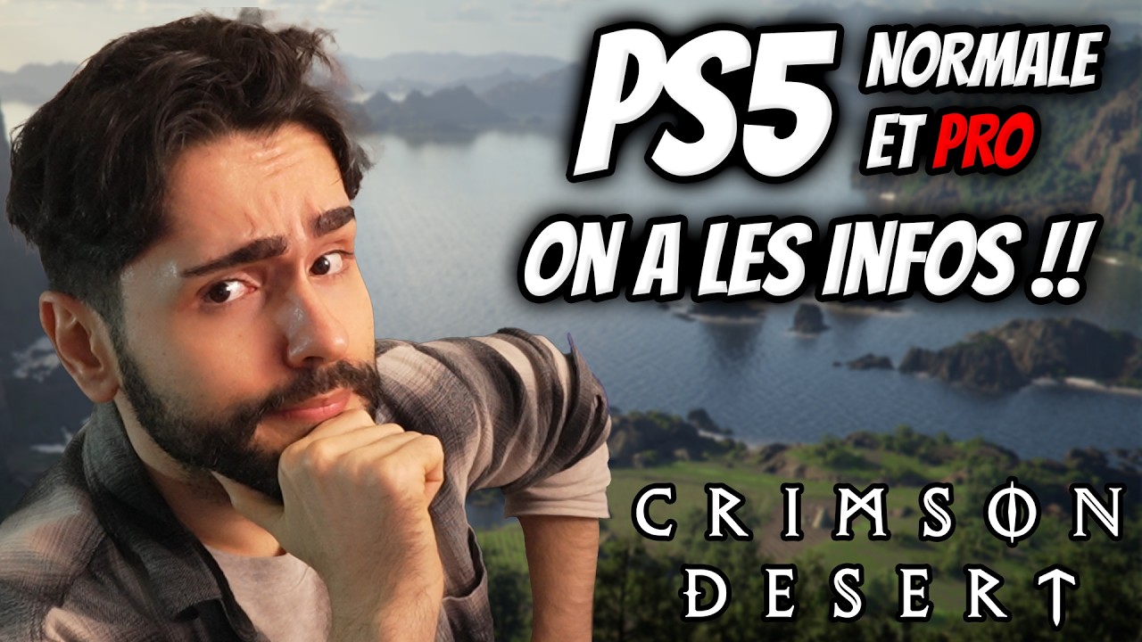 Crimson Desert PS5 : la vérité sur les performances (normale et PRO)