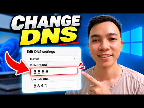 How to Change DNS on Windows 11 & 10 PC or Laptop (Easy Guide 2026)