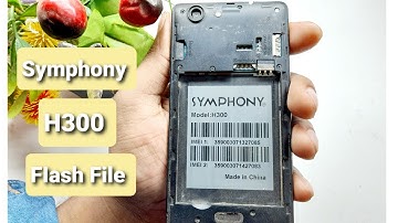 Symphony H300 Flash File Official Firmware Free Download Without Password