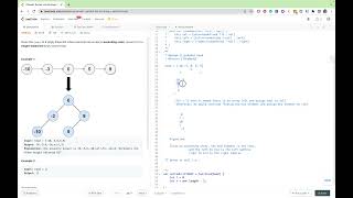 109. Convert Sorted List to Binary Search Tree #recordedlive  #solvingwhilecooking