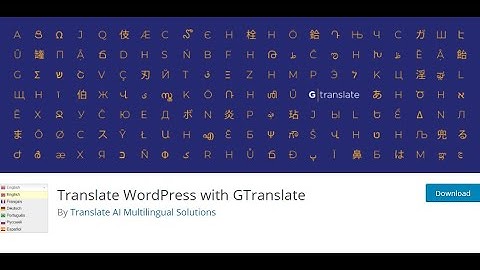 How to Setup GTranslate For WordPress | WordPress tutorial