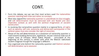 Contesting political representation in contemporary Ethiopia | GRNPP| SOAS University of London
