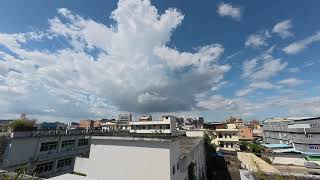 4K Cloud Timelapse | Calming Sky Views from My Rooftop | Relaxing Nature Footage