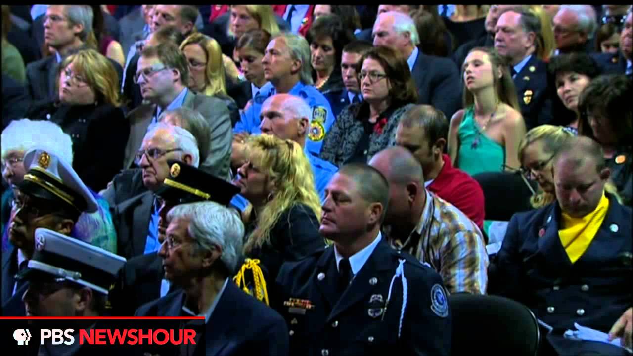 President Obama Speaks at the Memorial for Firefighters in West Texas